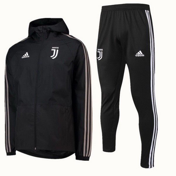 Rompevientos Juventus Conjunto Completo 2018-2019 Negro